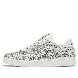 Кеды Reebok Keith Haring x Club C 'Dancing Figures Allover Print', белый gz1458 | white