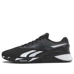 Кроссовки Reebok Nano X3 'Black White', черный hp6042 | black