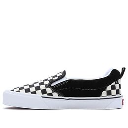 Кроссовки Vans Knu Slip-On 'Checkerboard', черный vn0009qdqxh | black