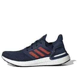 Беговые кроссовки Adidas UltraBoost 20 'Collegiate Navy', красный eg0693 | red