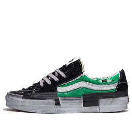 Кроссовки Vans Sk8-Low Reconstruct 'Black Green', черный vn0009qsyj71 | black