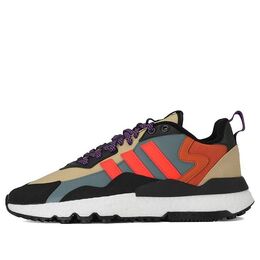 Кроссовки Adidas Nite Jogger Orange/Black/Purple, черный fz3664 | black