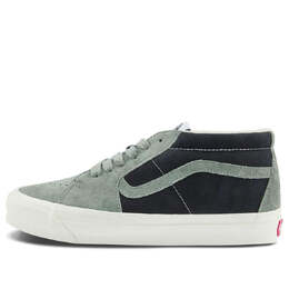 Кроссовки Vans SK8 MID 'Green Black', зеленый vn0a4bvcby1 | green