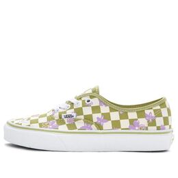 Кеды Vans Wallpaper Authentic Checkered Floral 'Green White', зеленый vn0a5ks9ccf | green