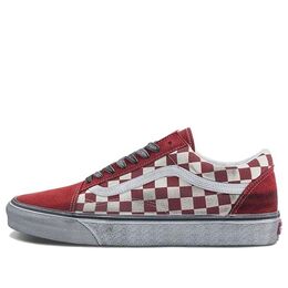 Кроссовки Vans Old Skool Stressed 'Check Red White', красный vn0007nty52 | red