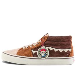 Кроссовки Vans SK8-Mid x The Monsters 'Brown Orange', коричневый vn000bwedfo | brown