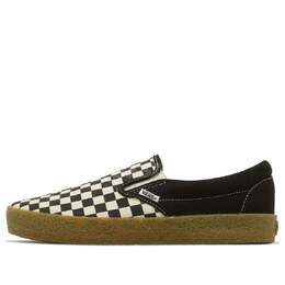 Кроссовки Vans Slip-On Checkerboard 'Black White', черный 6353060001 | black
