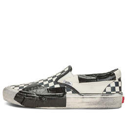 Кроссовки Vans Classic Slip-On VLT LX 'Lux Duct Checkerboard', черный vn0a3qxybkc | black