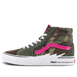 Кроссовки Vans SK8-Hi x AAPE 'Bolt Green Camo', зеленый vn0a5jivcma | green