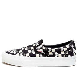 Кеды Vans slip-on OG Classic 'Black White', черный vn0a32qnbml | black
