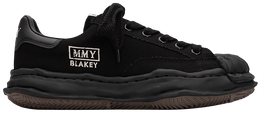 Кроссовки Maison Mihara Yasuhiro Blakey OG Sole Canvas Low 'Black', черный a08fw735 blk | black