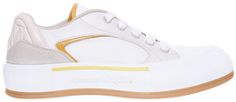 Кроссовки Alexander McQueen Skate Deck Plimsoll Low 'White', белый 777242 w4ss3 8734 | white
