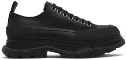 Кроссовки Alexander McQueen Tread Slick Lace Up 'Black', черный 627225 whz62 1081 | black