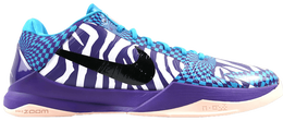 Кроссовки Nike P.J. Tucker x Zoom Kobe 5 Protro 'Optical Illusion' PE, фиолетовый cd4991 501 | purple