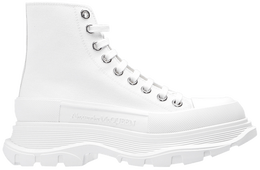 Кроссовки Alexander McQueen Tread Slick High 'White', белый 705659 w4mv2 9000 | white