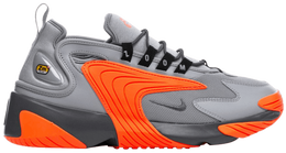 Кроссовки Nike Zoom 2K 'Wolf Grey Total Orange', серый ao0269 007 | grey