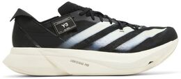 Кроссовки Adidas Y-3 Adizero Adios Pro 3 'Black Off White', черный ih2886 | black