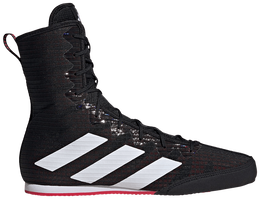 Кроссовки Adidas Box Hog 4 'Black White Pure Ruby', черный ih2730 | black