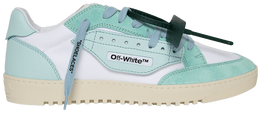 Кроссовки Off-White 5.0 Low 'White Mint', белый omia227f22lea001 0151 | white