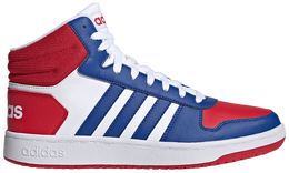Кроссовки Adidas Hoops 2.0 Mid 'White Blue Red', белый fy8472 | white