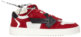 Кроссовки Off-White Off-Court 'Red Black', красный omia151r21lea001 2510 | red