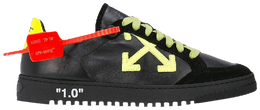 Кроссовки Off-White 2.0 'Black Fluo Yellow', черный omia042f19d68037 1062 | black