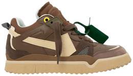 Кроссовки Off-White New Mid Sponge 'Brown Beige', коричневый omia234s22lea001 6061 | brown