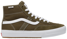 Кроссовки Vans Skate Gilbert Crockett High 'Dark Olive', зеленый vn0a5jigdol | green