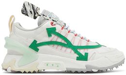 Кроссовки Off-White ODSY-2000 'White Green', белый omia190r21fab001 0155 | white