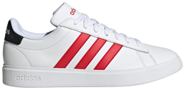 Кроссовки Adidas Grand Court 2.0 'White Better Scarlet', белый fz6363 | white