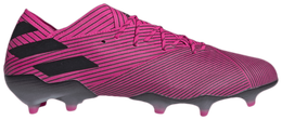 Кроссовки Adidas Nemeziz 19.1 FG 'Shock Pink Black', розовый f34407 | pink