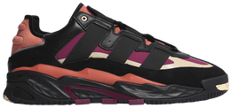 Кроссовки Adidas Niteball 'Black Power Berry Orange Tint', черный fy0157 | black
