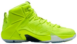 Кроссовки Nike LeBron 12 EXT 'Tennis Ball', зеленый 748861 700 | green
