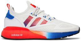 Кроссовки Adidas ZX 2K Boost 'White Gradient', белый fv9996 | white
