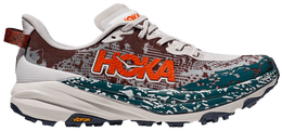 Кроссовки Hoka Speedgoat 6 2E Wide 'Putty Blue Twilight', коричневый 1147830 ptyb | brown
