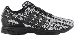 Кроссовки Adidas Jeremy Scott x ZX Flux 'Tech Logo - Black', черный s77839 | black