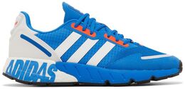 Кроссовки Adidas ZX 1K Boost 'Glow Blue Solar Red', синий h68720 | blue