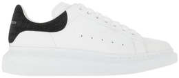 Кроссовки Alexander McQueen Oversized Sneaker 'White Black', белый 625162 whz4k 9061 | white