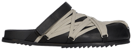 Кроссовки Rick Owens Concordians Megalaced Mule Granola 'Black', черный ru02e1813 loow1 09 | black