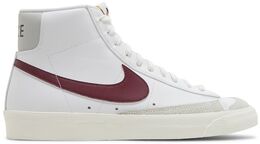 Кроссовки Nike Blazer Mid '77 Vintage 'White Dark Beetroot', белый bq6806 120 | white