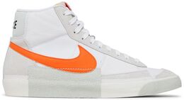 Кроссовки Nike Blazer Mid '77 Pro Club 'Remastered - White Safety Orange', белый dq7673 103 | white