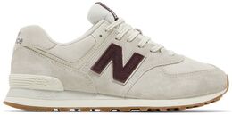 Кроссовки New Balance 574 'Bone White Burgundy', кремовый u574now | cream