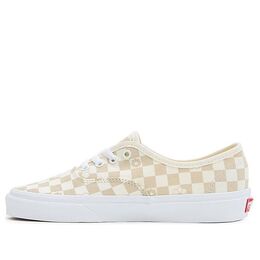 Кроссовки Vans Floral Check Authentic 'Beige White', бежевый vn000bw5fs8 | beige
