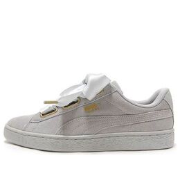 Кеды Puma Suede Heart Satin Low Tops Skateboarding Shoes Unisex Gray, серый 362714-02 | grey
