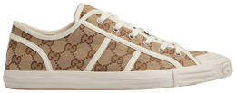 Кроссовки Gucci GG Sneaker 'Beige Ebony Monogram', желто-коричневый 786382 fadfr 9746 | tan