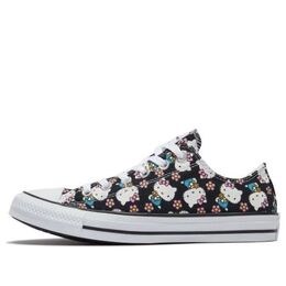 Кеды Converse Hello Kitty x Chuck Taylor All Star Ox 'Kitty Flower Pattern', черный 165765c | black