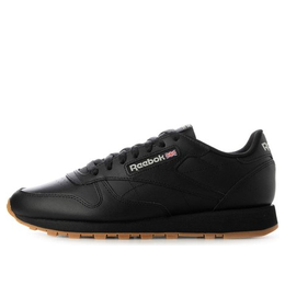 Кроссовки Reebok Classic Leather 'Core Black', черный 100008493 | black