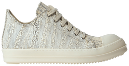 Кроссовки Rick Owens DRKSHDW Hollywood Low 'Milk Cracked Leather', белый du01e3802 smmc 1111 | white