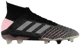 Кроссовки Adidas Wmns Predator 19.1 FG 'Black Silver Metallic', черный f97529 | black