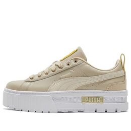 Кеды (WMNS) Puma Mayze Luxe 'Putty', кремовый 383995-02 | cream